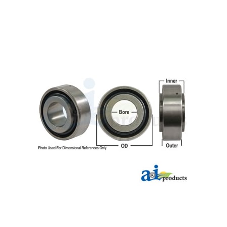 Disc Bearing; Cylindrical, Round Bore, Pre-Lube 3.5 X3.5 X2